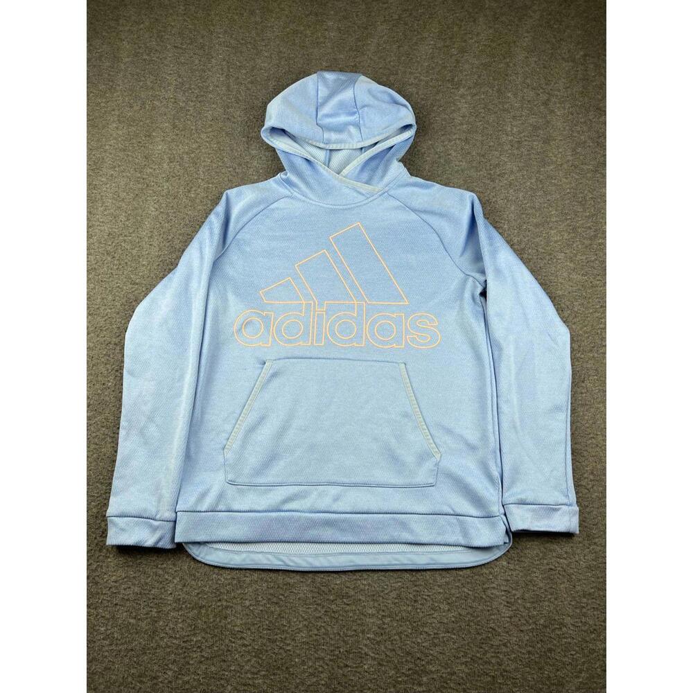 Adidas Light Blue‎ Womens Hoodie Size Small